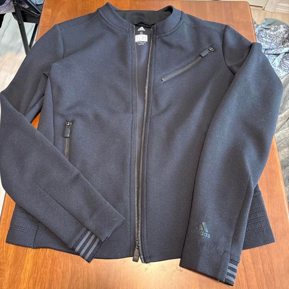 Adidas Women's Black Zip-up Jacket | Small